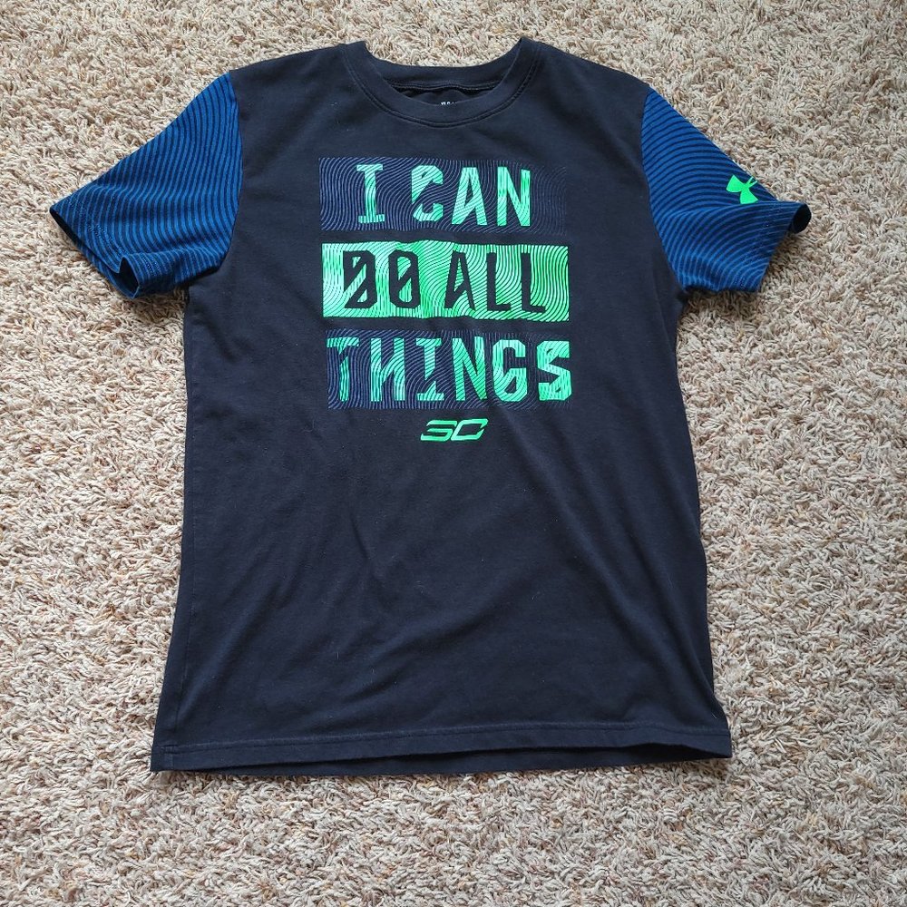Sz L Steph Curry Underarmour tee